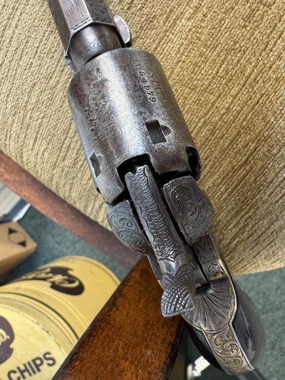 Gustave Young engraved Colt Model 1849 Deluxe - Image 16 of 25