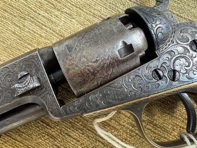 Gustave Young engraved Colt Model 1849 Deluxe - Image 10 of 25