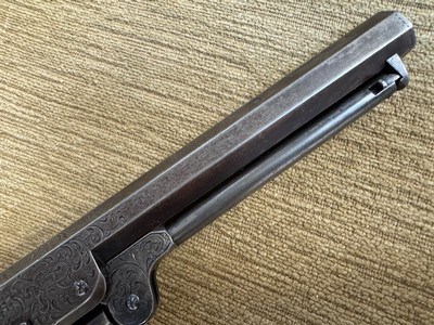 Gustave Young engraved Colt Model 1849 Deluxe - Image 6 of 25