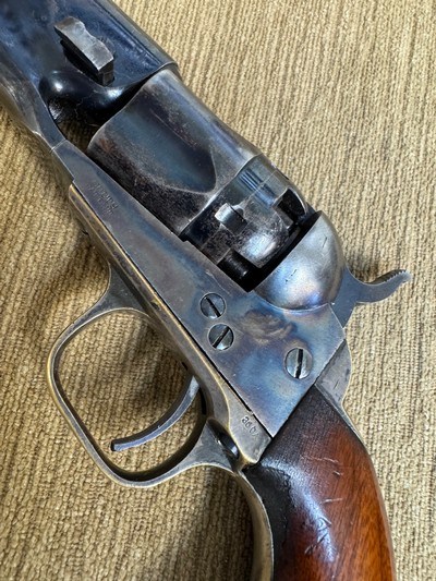Rare Colt Model 1862 Police UNCONVERTED. 100% original. Flayderman collection. - Image 3 of 24