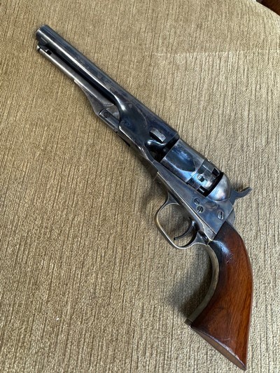 Rare Colt Model 1862 Police UNCONVERTED. 100% original. Flayderman collection.