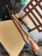 Scarce Near new EXCEPTIONALRuger Mini 30 7.62x39mm. semiautomatic rifle w/scope and sling - Image 1 of 25
