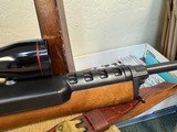 Scarce Near new EXCEPTIONALRuger Mini 30 7.62x39mm. semiautomatic rifle w/scope and sling - Image 15 of 25