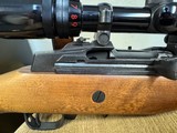 Scarce Near new EXCEPTIONALRuger Mini 30 7.62x39mm. semiautomatic rifle w/scope and sling - Image 13 of 25
