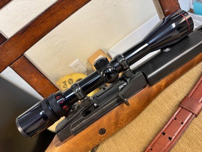 Scarce Near new EXCEPTIONALRuger Mini 30 7.62x39mm. semiautomatic rifle w/scope and sling - Image 16 of 25