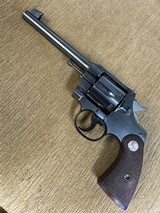 Colt Pre-war. Officers Model 3rd issue Flat Top .38 Special 6”bbl - Image 1 of 25