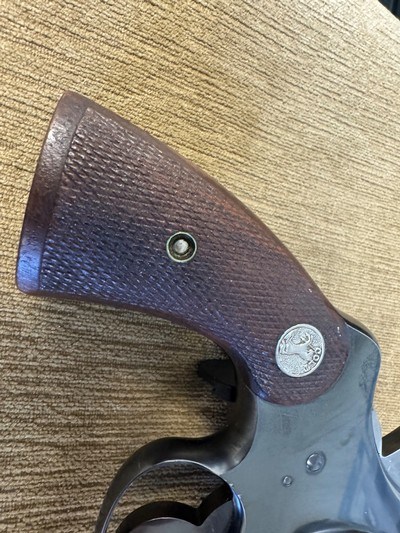 Colt Pre-war. Officers Model 3rd issue Flat Top .38 Special 6”bbl - Image 10 of 25