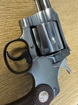 Colt Pre-war. Officers Model 3rd issue Flat Top .38 Special 6”bbl - Image 3 of 25