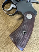 Colt Pre-war. Officers Model 3rd issue Flat Top .38 Special 6”bbl - Image 2 of 25