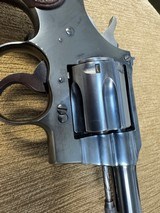 Colt Pre-war. Officers Model 3rd issue Flat Top .38 Special 6”bbl - Image 12 of 25