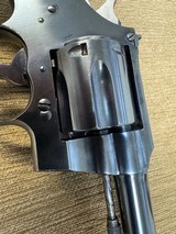 Colt Pre-war. Officers Model 3rd issue Flat Top .38 Special 6”bbl - Image 13 of 25