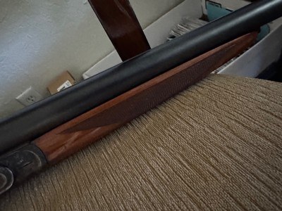 Scarce and outstanding Highly regarded Union Armera Model 214 12 gauge side lock SxS shotgun. - Image 10 of 25