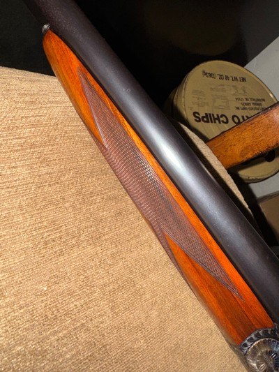 Scarce and outstanding Highly regarded Union Armera Model 214 12 gauge side lock SxS shotgun. - Image 5 of 25