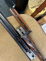 Scarce and outstanding Highly regarded Union Armera Model 214 12 gauge side lock SxS shotgun. - Image 23 of 25