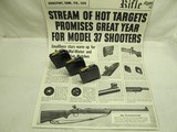 Remington Model 37 Rangemaster .22 LR. Magazines Clips