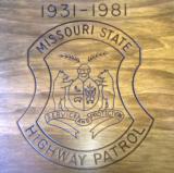 Smith & Wesson 66-1 K-Frame 4 Inch .357 Mag Walnut Cased Set w/ Knife. Missouri State Highway Patrol 50th Anniversary - 8 of 12