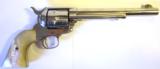 Colt SAA Early Smokeless Powder 45 Nickle 7 1/2 Inch Barrel Antique Revolver Mfg 1897 - 1 of 12