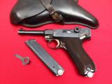 German Luger 1937 Mauser 9mm w/ two original MatchingMagazines
- 1 of 12