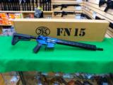 FNH FN15 Competition-Grade Rifle -- Blue Anodized Receiver!! - 1 of 16