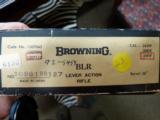 Browning BLR 358 - 1977 - UNFIRED W/ Leupold VX3 Scope! - 12 of 12