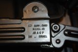 Uzi Early "B" Model in 45 w/9mm Conv. Kit & 13 Mags! - 10 of 15