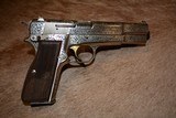 Browning Hi Power Renaissance Silver NEW From the Custom Shop - 4 of 20