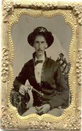 Prescott NAVY Iron Frame - 3 of 5