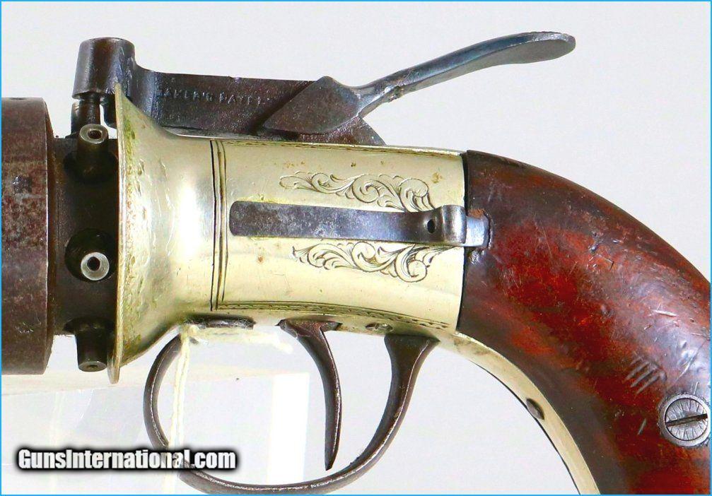 British, T.K.Baker Transitional Revolver