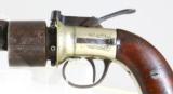 British, T.K.Baker Transitional Revolver - 4 of 9