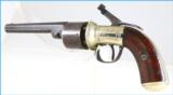 British, T.K.Baker Transitional Revolver - 5 of 9