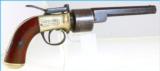 British, T.K.Baker Transitional Revolver - 1 of 9