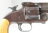 Smith & Wesson 2nd. Model American in .44 Henry Rim Fire.
- 6 of 13