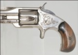 Exceptional and Scarce Factory Engraved Mohawk Spur Trigger Revolver - 3 of 4