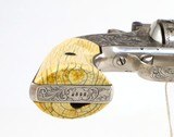 A Great Looking Smith & Wesson First Model American, Colorful, Engraved with Strong Original Finish. - 6 of 9