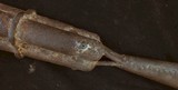 ORIGINAL 16th. CENTRY HAND CANNON, AS FOUND. - 4 of 5
