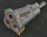 ORIGINAL 16th. CENTRY HAND CANNON, AS FOUND.