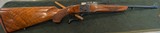 Ruger No. 1 Engraved Rifle in 7x57 With Beautiful Wood in 7x57 built in 1977 Early Red Pad Variation - 1 of 14