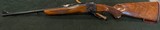 Ruger No. 1 Engraved Rifle in 7x57 With Beautiful Wood in 7x57 built in 1977 Early Red Pad Variation - 2 of 14