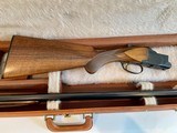Belgian Browning Superposed European model 12 GA 30" Barrels RKLT w/ Box, Case weighing only 7lbs 6ozs As New! - 5 of 14