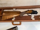Belgian Browning Superposed European model 12 GA 30" Barrels RKLT w/ Box, Case weighing only 7lbs 6ozs As New! - 3 of 14