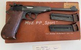 Walther PP Sport "C" .22 Target Pistol with Original Box and two Magazines - 5 of 14