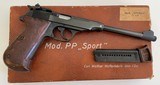 Walther PP Sport "C" .22 Target Pistol with Original Box and two Magazines - 4 of 14