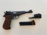 Walther PP Sport .22 w/ 6" Barrel, Barrel Weight, 2 Mags, Walther Literature & Test Target- made in 1968 so C&R eligible - 1 of 12
