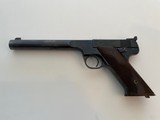 Hi Standard Model "E".22 LR Target Pistol with King Target Sights Front & Rear. Top of the Line High Standard. - 3 of 13