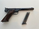 Hi Standard Model "E".22 LR Target Pistol with King Target Sights Front & Rear. Top of the Line High Standard. - 2 of 13