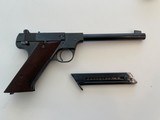 High Standard Model "A" .22LR pistol with 6 3/4" Barrel in Collector Quality Condition- Curios & Relics eligible - 1 of 8
