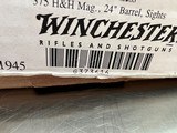 Winchester Classic Stainless 375 H&H NIB With All Paperwork-New Haven Quality. Great For Any Game, In All Weather - 10 of 10