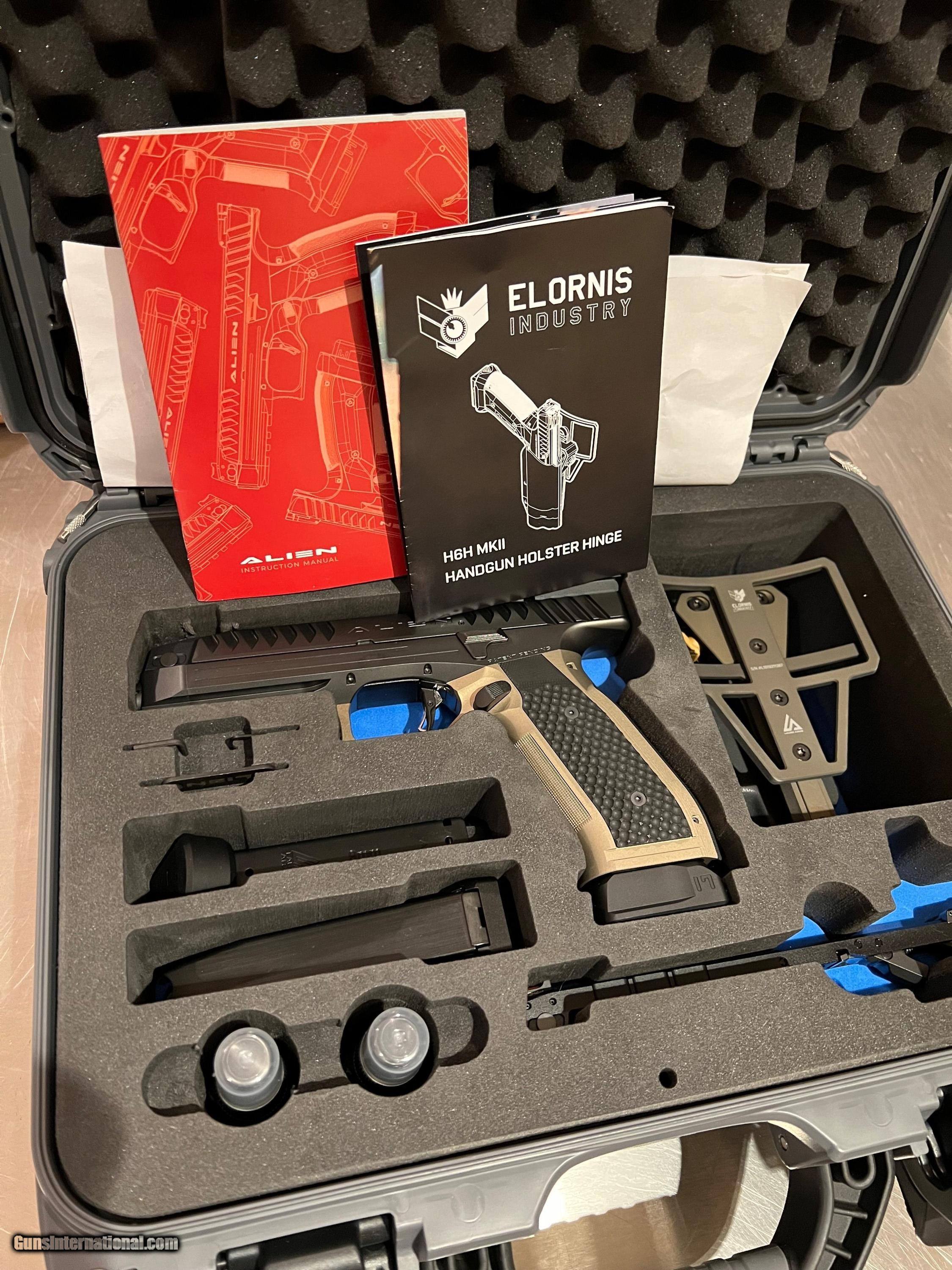 Laugo Arms Alien Pistolfull Kit New in box, Unfired, Best price on