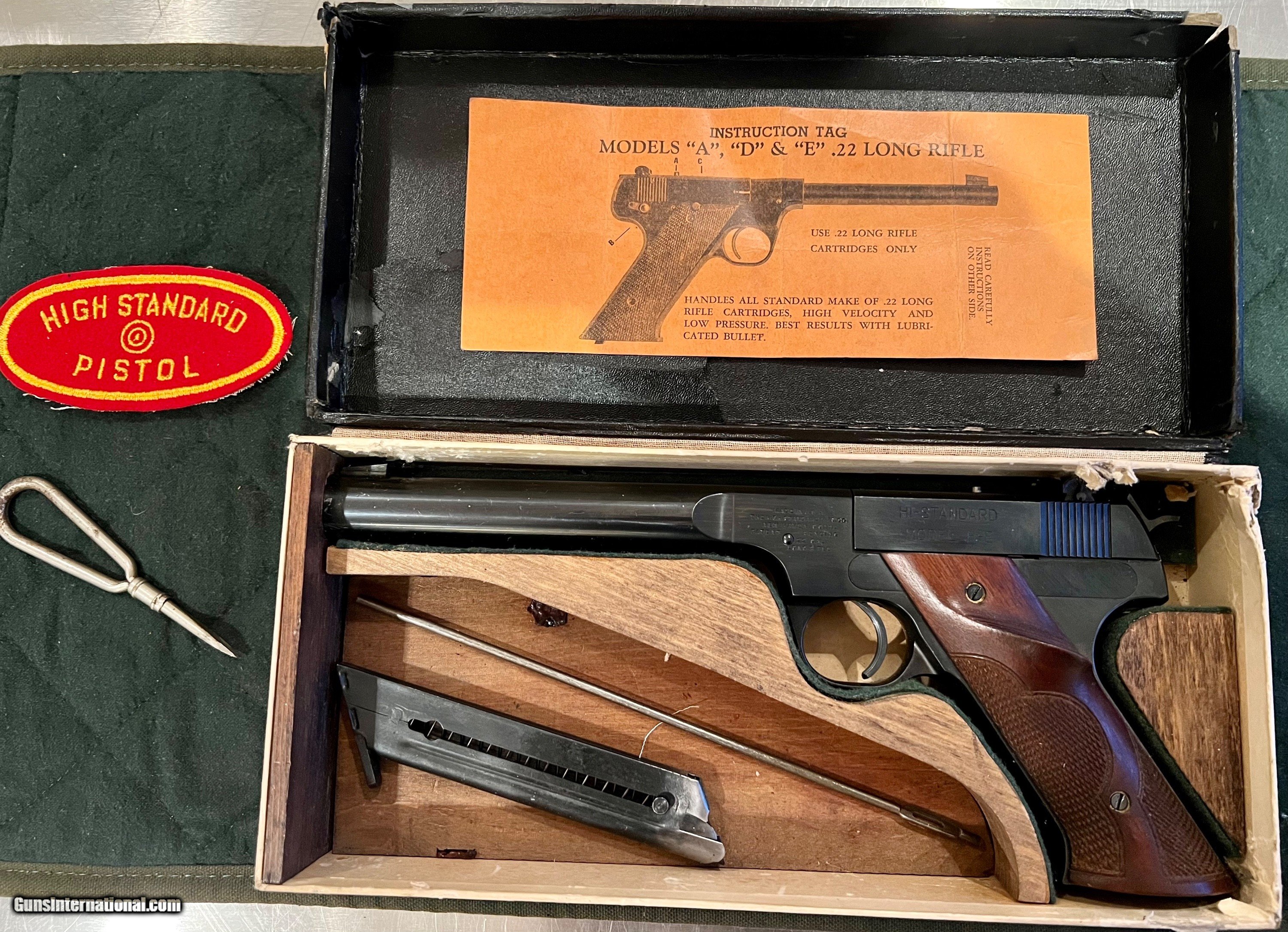 Hi Standard Model H-E Collector condition with Box