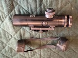 Colt 3x20 AR15 Carry Handle Scope - Early Model with Lens covers-Perfect for your SP1 Colt - 3 of 13